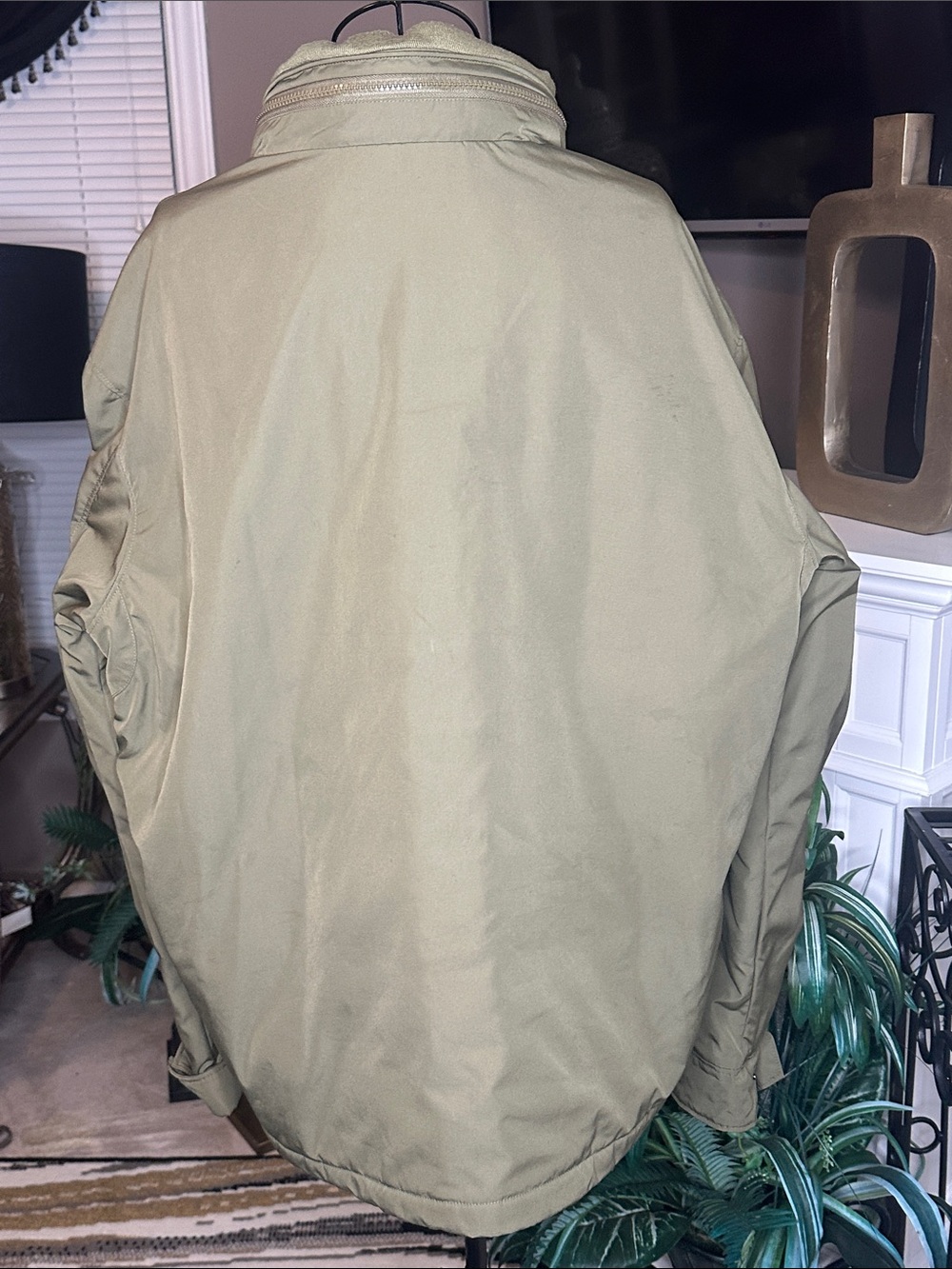 Polo by Ralph Lauren Men's Olive Green Zip Jacket - Picture 3 of 5